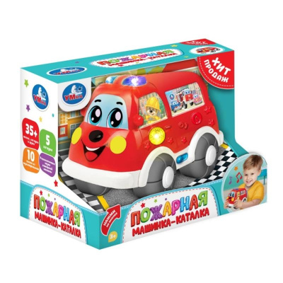 Каталка Пожарная машина Умка HT1374-R